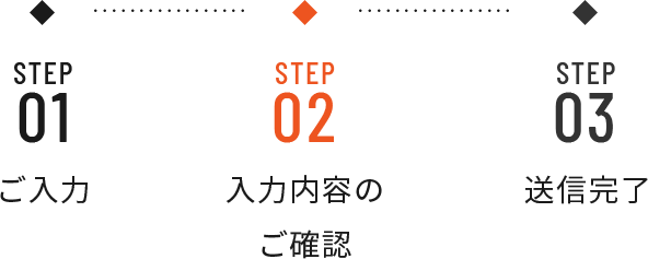 step02 入力内容のご確認