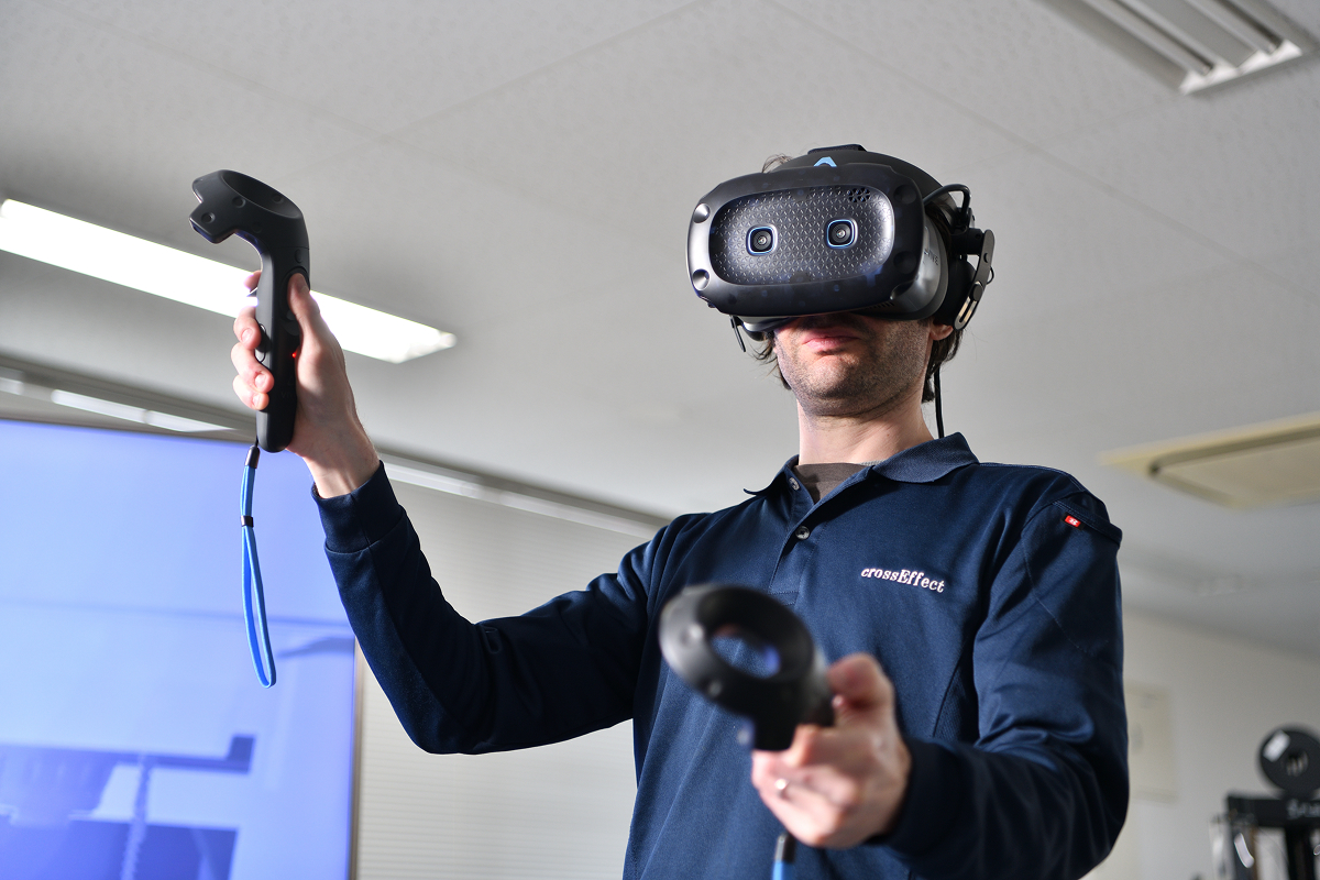 遠隔操作が可能なVRプロトタイピングMAIN