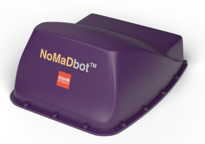 ローム株式会社様「NoMaDbot™」実証実験用ロボット
